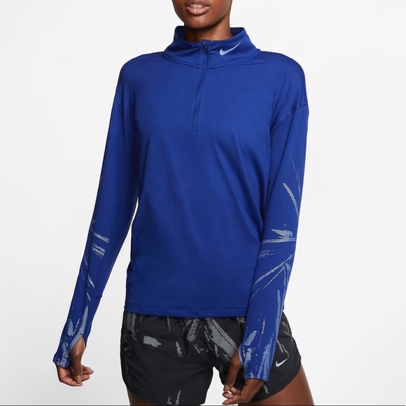 nike element flash zip top ladies